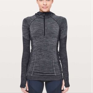 Lululemon Swiftly 1/2 zip wool sweatshirt size 8